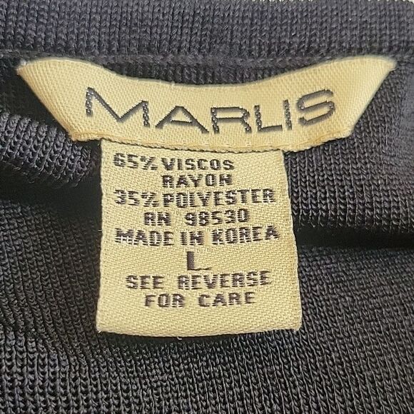 Marlis Vintage Black and White Twin Set Size Large (Runs Large) - Picture 6 of 8